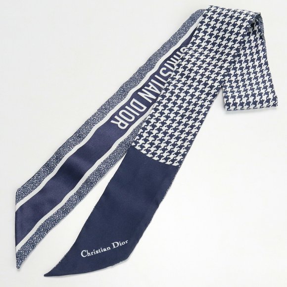 CHRISTIAN DIOR Accessories - Christian Dior Mitzah Scarf 30 Montaigne 15MON106I601 Muffler Silk/Silk 100% ...